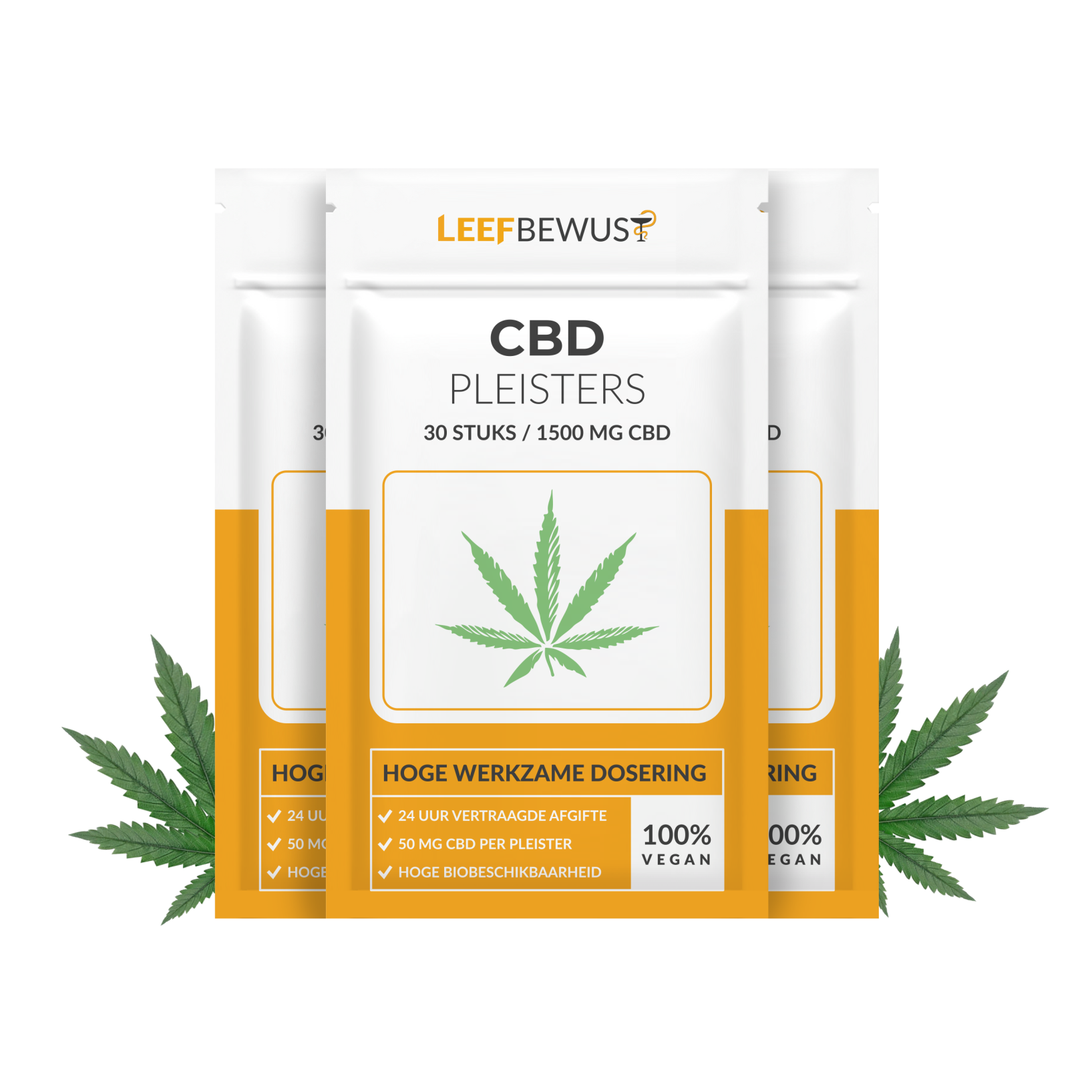 LBN CBD pleisters triple